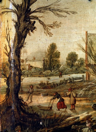 Vinter, 1600-tallet af Esaias van de Velde