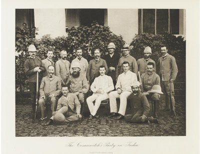 Tsarevich Nicholas Alexandrovich af Rusland besøger Indien, 1891 af Esper Esperovich Ukhtomsky