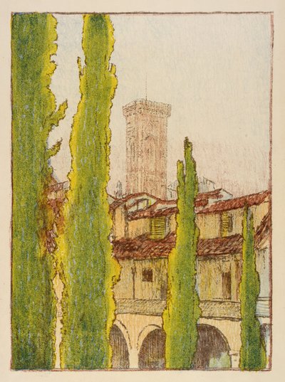 Spansk kirke af Esther Blaikie MacKinnon