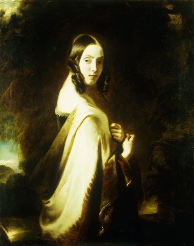 En dame med et sjal af Esther Paris Persennet
