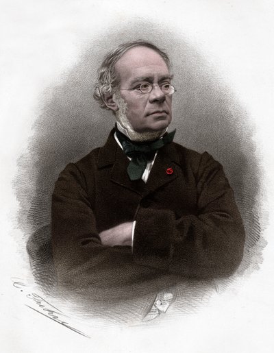 Fromental Halevy, ca. 1860-62 (gravering) af Etienne (after) Carjat
