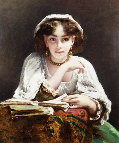 Kærlighedsbrevene, af Etienne Adolphe Piot