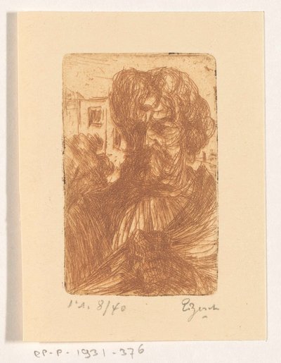 Judas (Oberammergau) af Etienne Bosch (signed by artist)