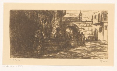 Oberammergau af Etienne Bosch (signed by artist)