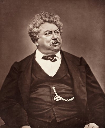 Alexandre Dumas fransk romanforfatter og dramatiker, 1802-1870, ca. 1876. af Etienne Carjat