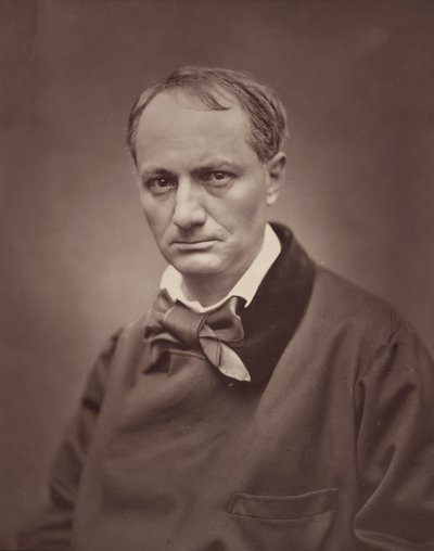 Charles Baudelaire,1861, trykt 1877 (foto) af Etienne Carjat