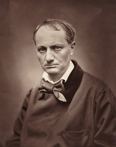 Charles Baudelaire fransk digter, kritiker og forfatter, 1821-1867, ca. 1863. af Etienne Carjat