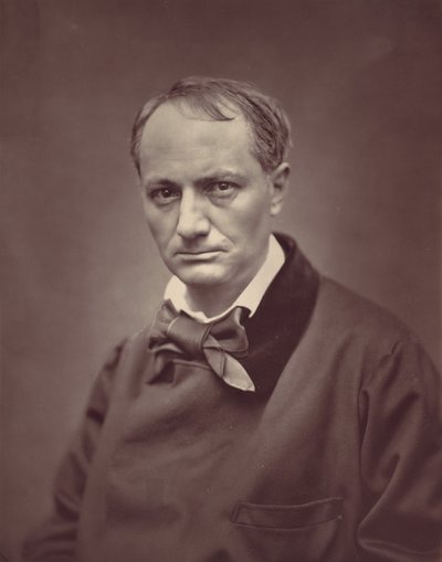 Charles Baudelaire, ca. 1863. af Etienne Carjat