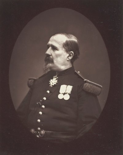 Oberst Denfert-Rochereau, ca. 187678. af Etienne Carjat