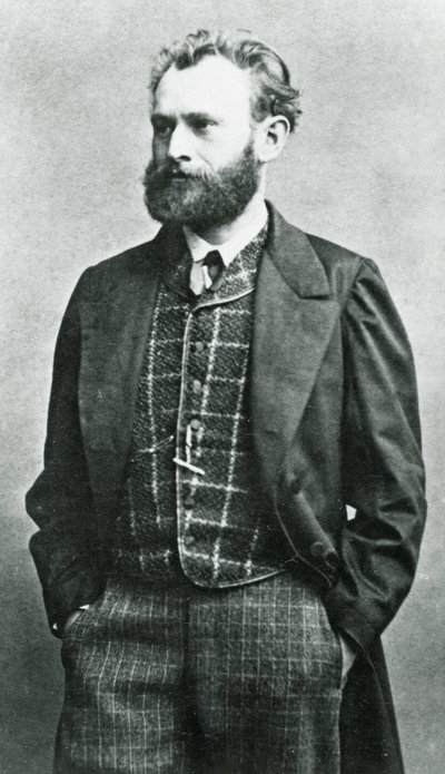 Edouard Manet (s/h-foto) af Etienne Carjat