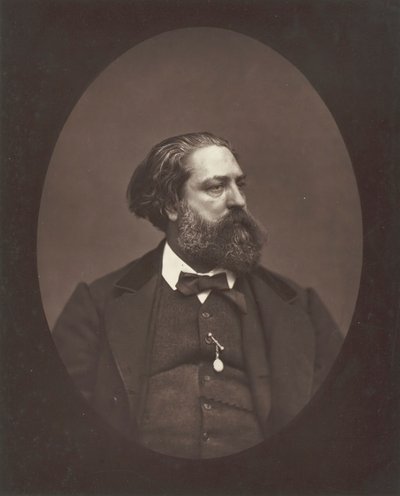 Gustave Aimard, ca. 1876. af Etienne Carjat