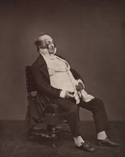 Henry Monnier, fra Contemporary, Literary, Artistic Gallery, 1876-81. af Etienne Carjat