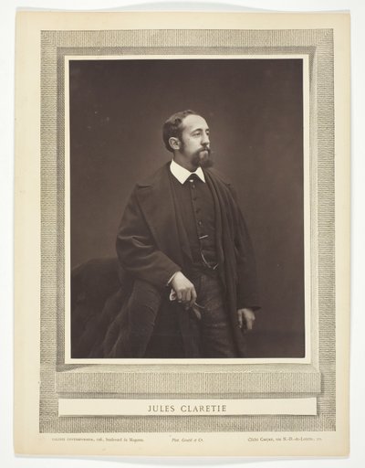Jules Claretie af Etienne Carjat
