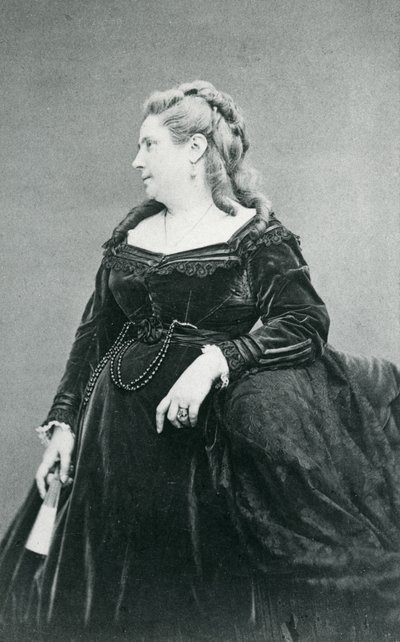 Marie Daubrun (s/h foto) af Etienne Carjat