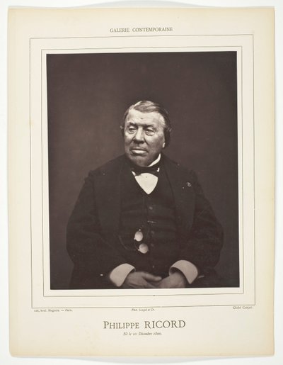 Philippe Ricord af Etienne Carjat