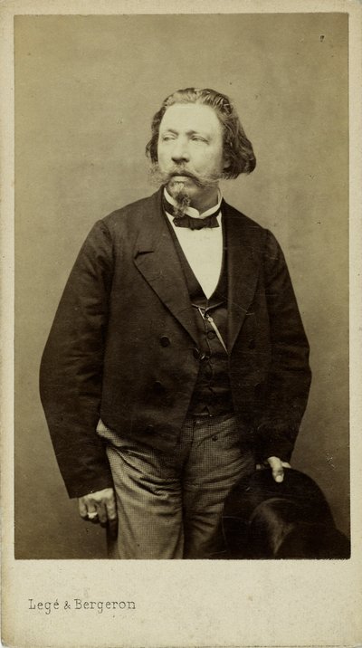 Portræt af Francois George-Hainl 1807-1873. af Etienne Carjat