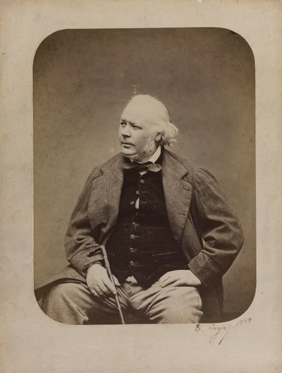 Portræt af Honoré Daumier 1808-1879, 1864. af Etienne Carjat