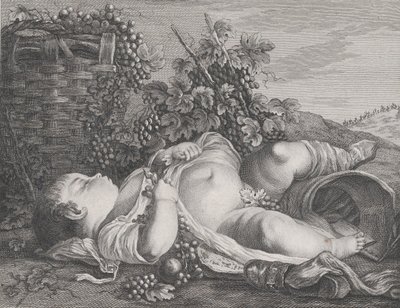 Efterår, 1766-1812. af Etienne Claude Voysard