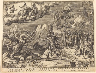 Apollo Killing Python af Etienne Delaune