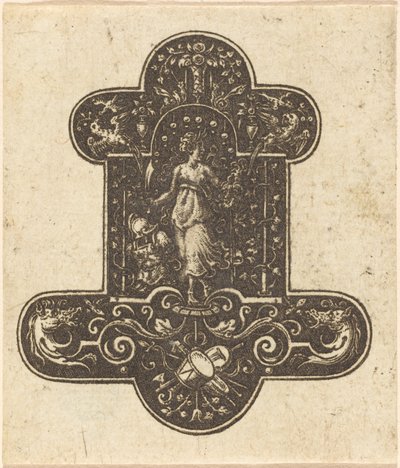 Judith med hovedet af Holofernes af Etienne Delaune