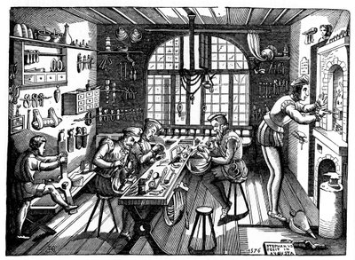 Etienne Delaunes studie, 1576, 1870. af Etienne Delaune