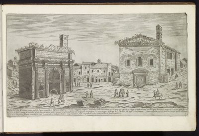 Septimius Severus bue i Rom Gamle bygninger (serietitel) I vestigi dell
