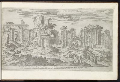 Ruinerne af Titus-badene i Rom Gamle bygninger (serietitel) I vestigi dell