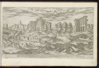 Ruinerne af Trajans bade i Rom Gamle bygninger (serietitel) I vestigi dell