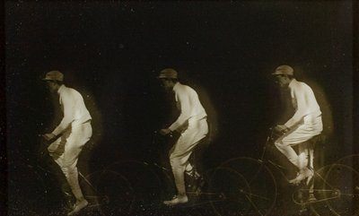 Mand på cykel af Etienne Jules Marey
