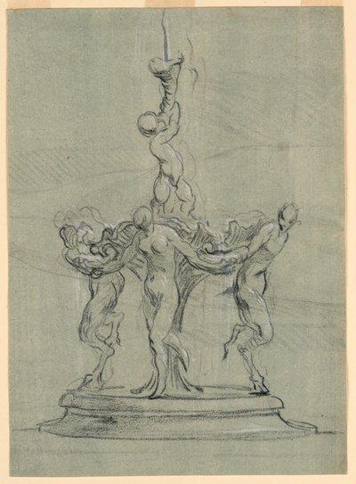 Projekt til et springvand af Etienne Maurice Falconet