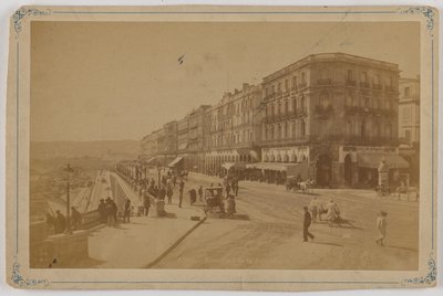Algier - Boulevard de la Republique af Etienne Neurdein