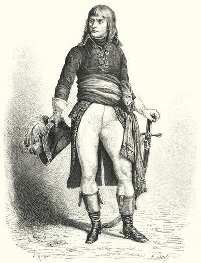 Napoleon Bonaparte af Etienne after Ronjat