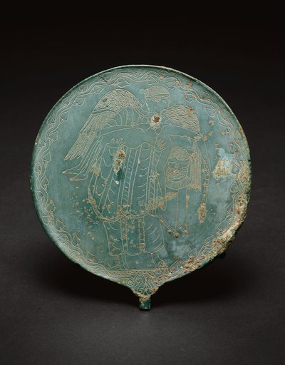 Håndspejl, 470 f.Kr. - 450 f.Kr. (bronze) af Etruscan
