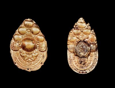 Etruskiske smykker: guldørering. af Etruscan Etruscan