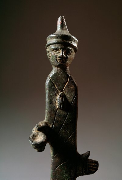 Haruspice, bronzeskulptur, 3. århundrede f.Kr af Etruscan Etruscan