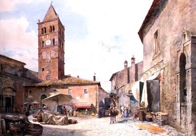 Udsigt over Piazza dell