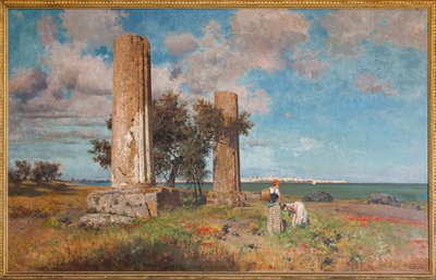 Jupiters tempel i Syracusa af Ettore de Maria Bergler