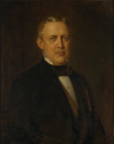Formanden for Overhuset, grev Ferdinand Trauttmansdorff af Eugen Felix