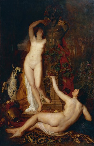 To Bacchanter af Eugen Felix