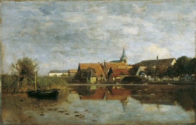 Udsigt over Giessen (Nordbrabant) af Eugen Jettel