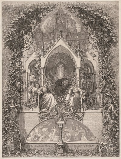Briar Rose (Sleeping Beauty) af Eugen Napoleon Neureuther