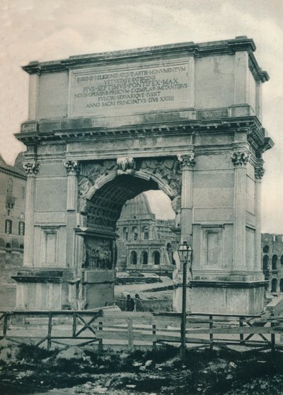Titusbuen, Rom, Italien, 1927 af Eugen Poppel