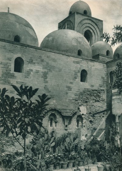 San Giovanni degli Eremiti-kirken, Palermo, Sicilien, Italien, 1927. af Eugen Poppel