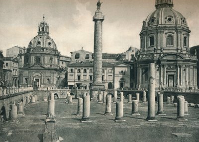 Forum of Trajan, Rom, Italien, 1927 af Eugen Poppel