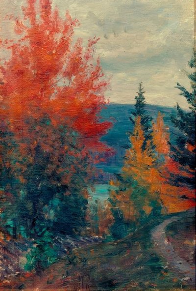 Efterårsfarver, Valdres af Eugen Prinz von Schweden