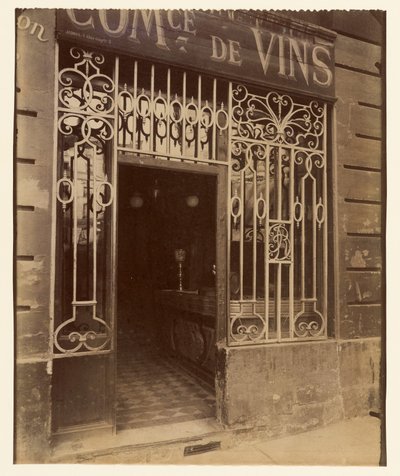 Kabaret, 10 rue du Four af Eugène Atget