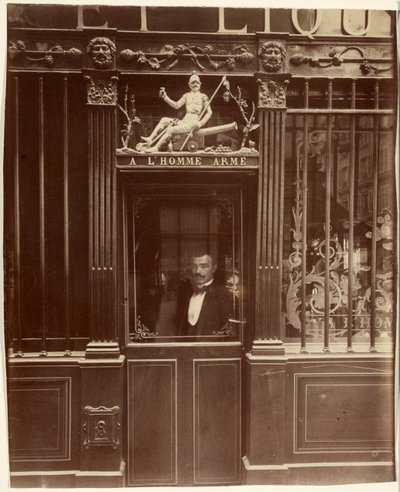 Café, 25 rue des Blancs-Manteaux af Eugène Atget