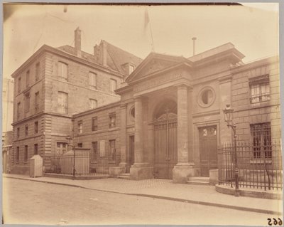 Velgørenhedshospitalet af Eugène Atget