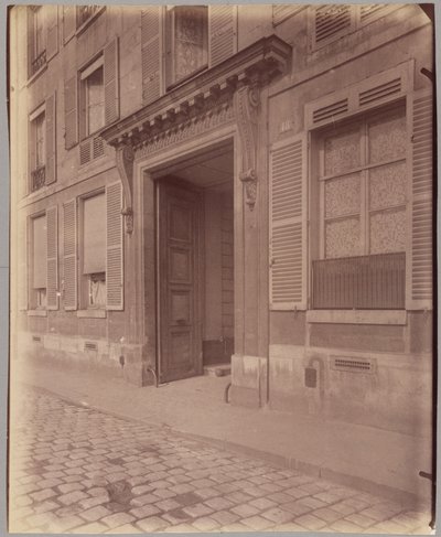 Hôtel Richelieu, 18 quai de Béthune af Eugène Atget