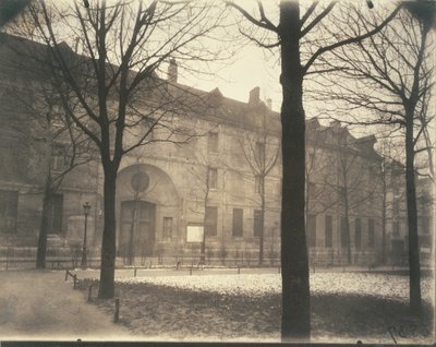 Hôtel Scipion Sardini, Rue Scipion af Eugène Atget